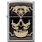 Zippo 2024 Zippo Custom Satin Chrome Military Skull Two ZIP-207CI018417 - alternate 1